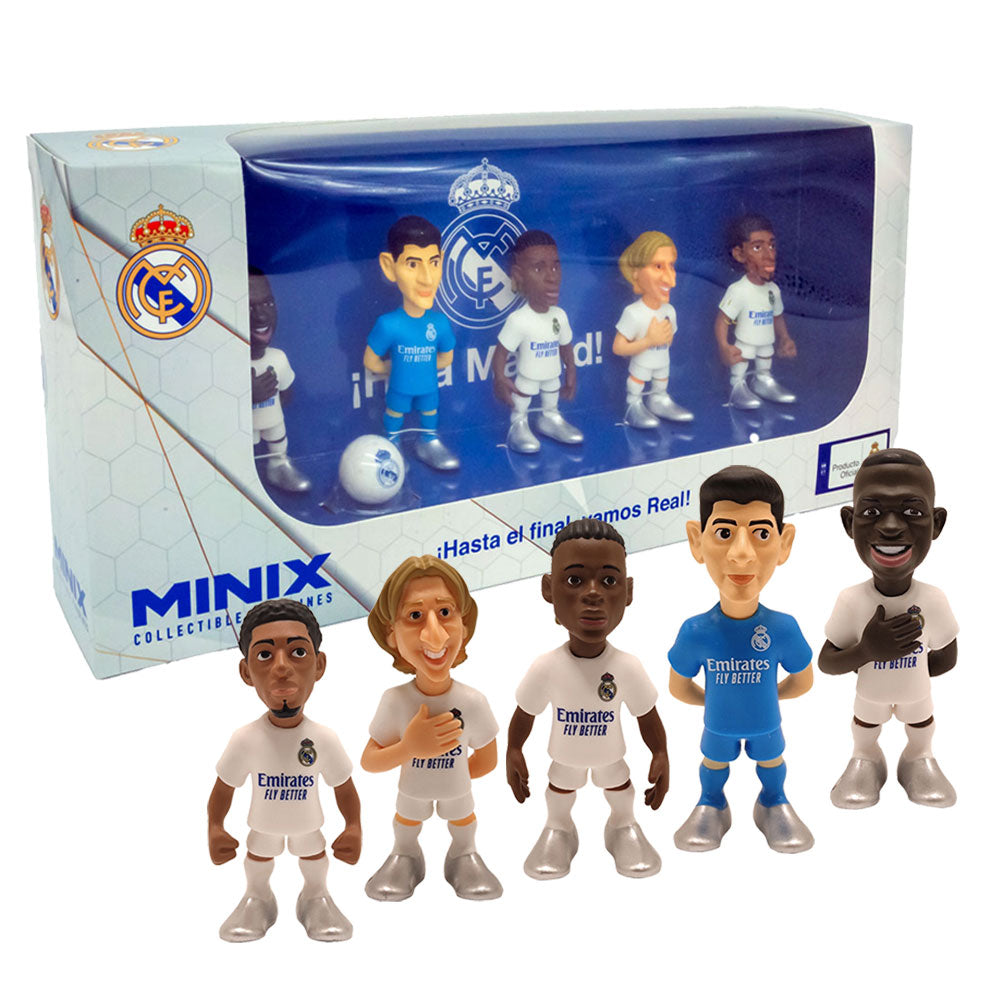 INFINITY COLLECTABLES Real Madrid FC MINIX Figures 5 Pack