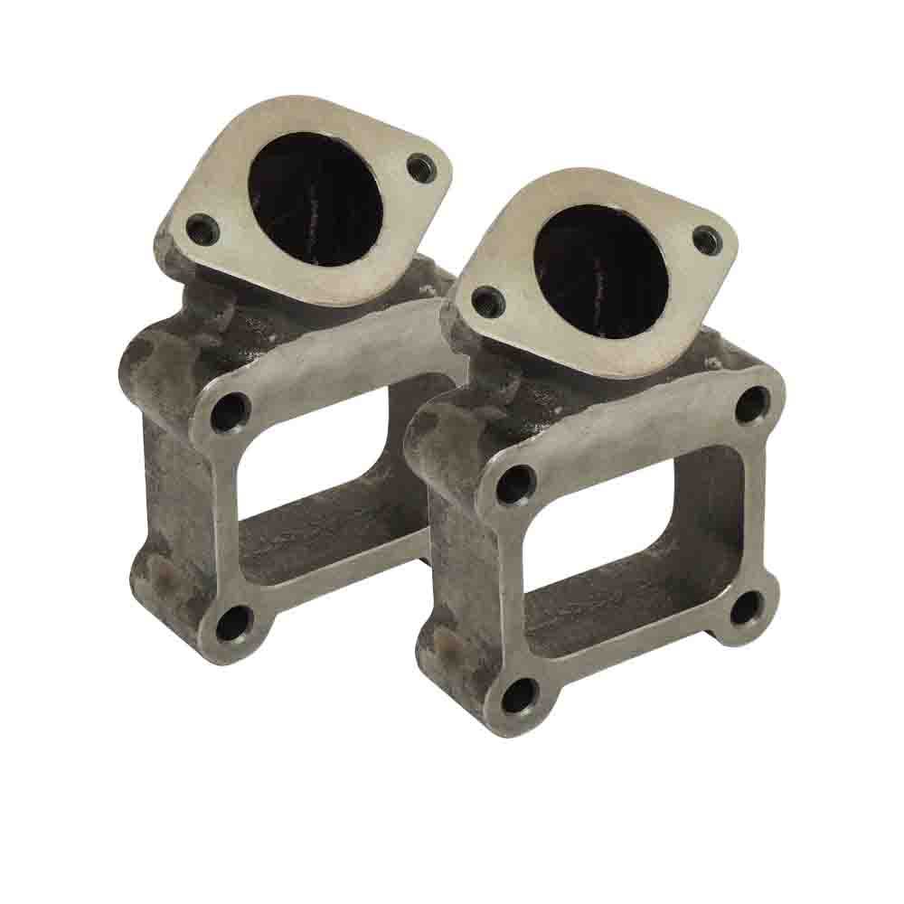 SPA TURBO USA T4 Manifold 2 bolt type Wastegate Adapter 45 degree flange (2 units)