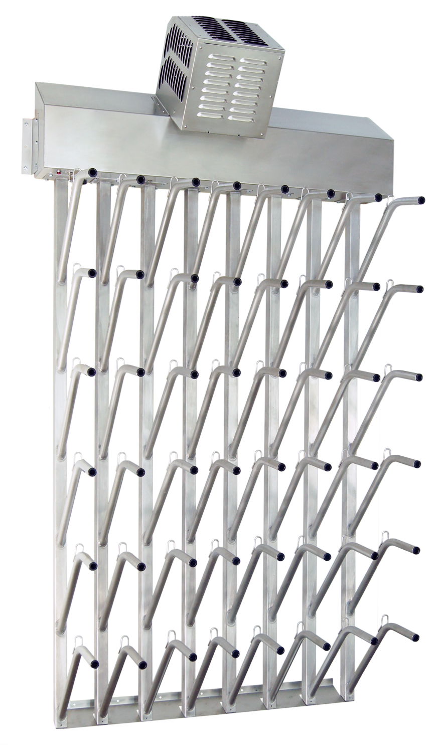 WILLIAMS DIRECT DRYERS W24fg Wall mount 24 pr top hung stainless steel boot dryer (48 boots TOTAL)
