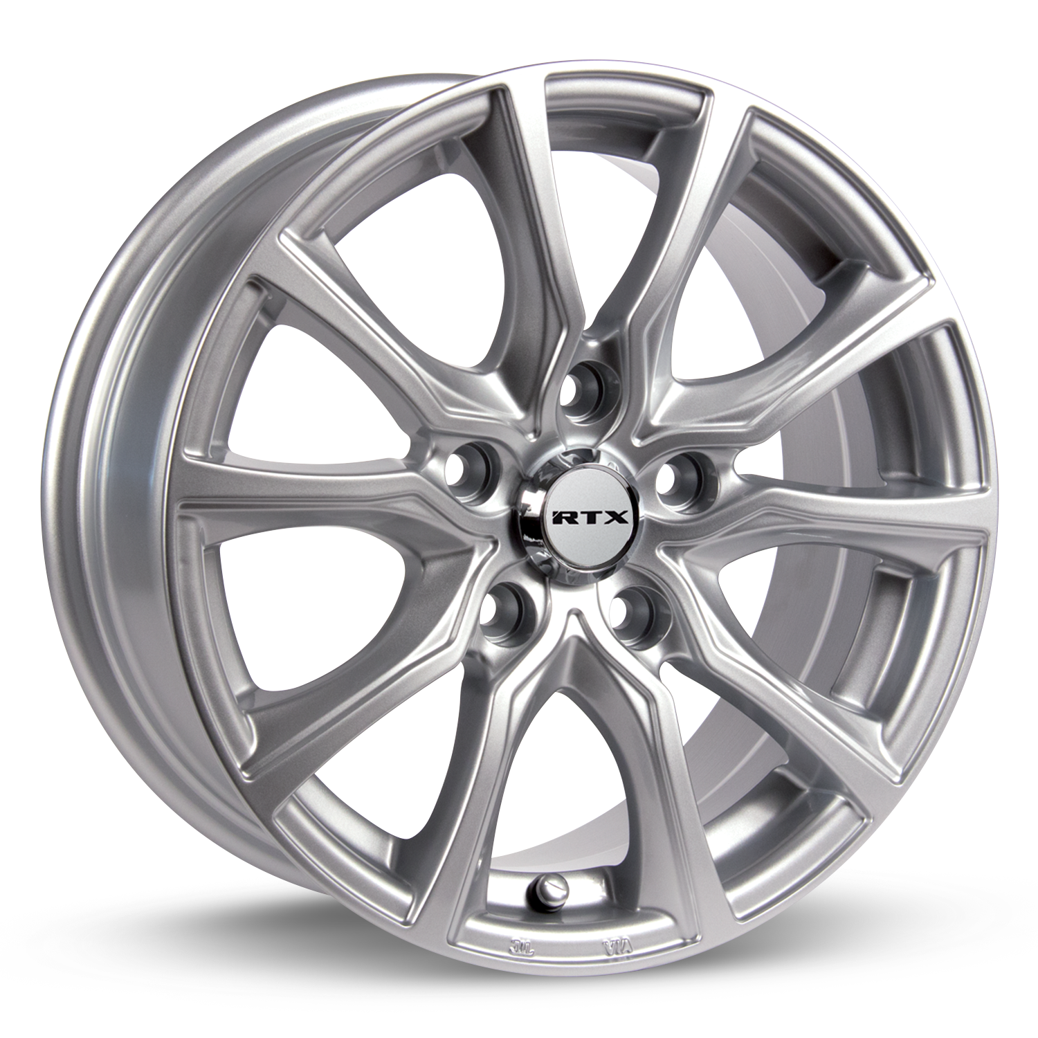 RTXWHEELS 18x8 Alloy Wheel   RTX Contour 081462 Silver , with 5x120 Bolt Pattern , 35.0 Offset , 74.1 HubBore