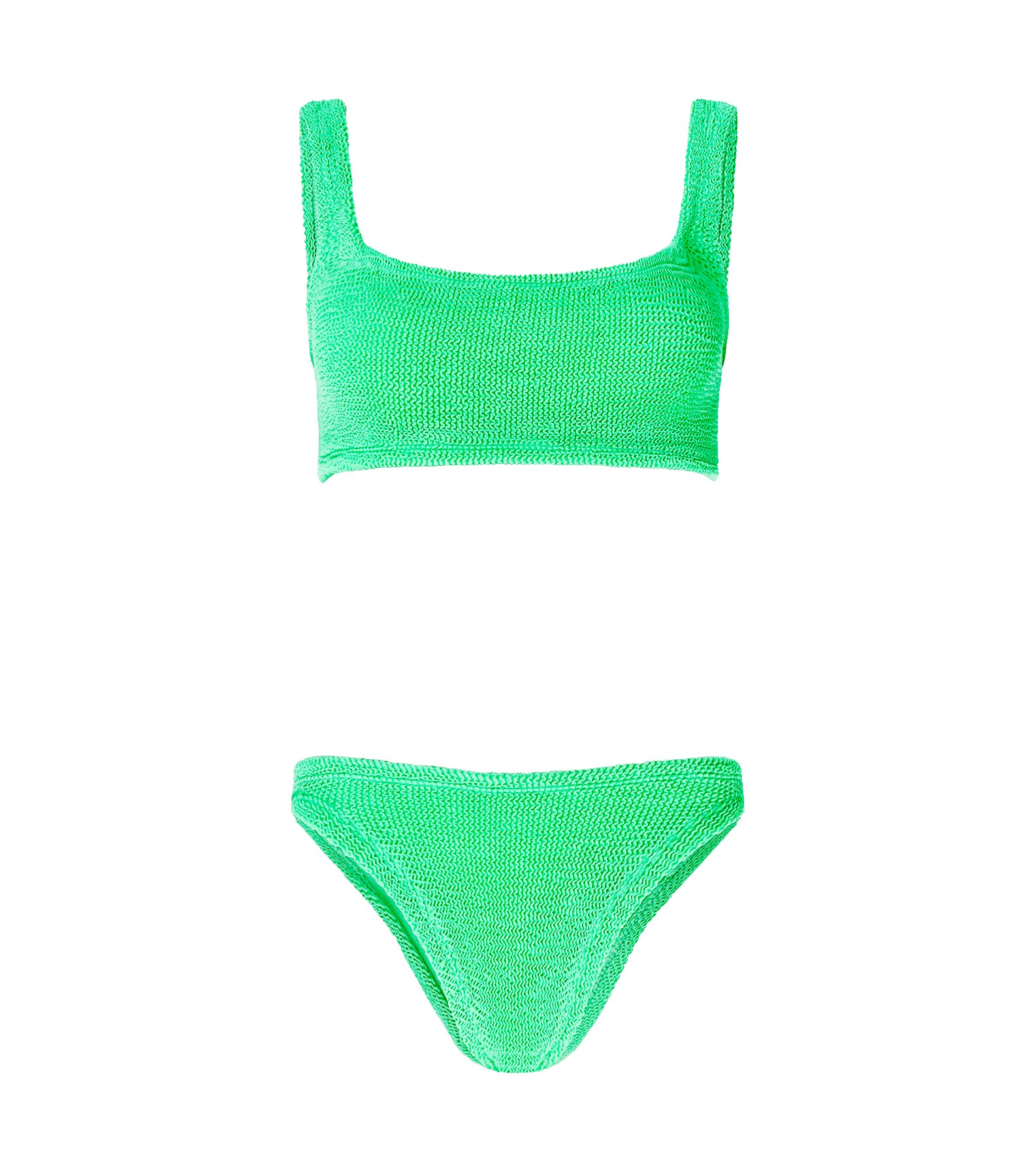 HUNZA G Lime Xandra Bikini