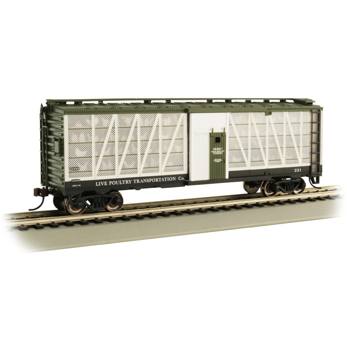 2297 Bachmann  HO Scale Live Poultry Transit Poultry Transport Car   No.251