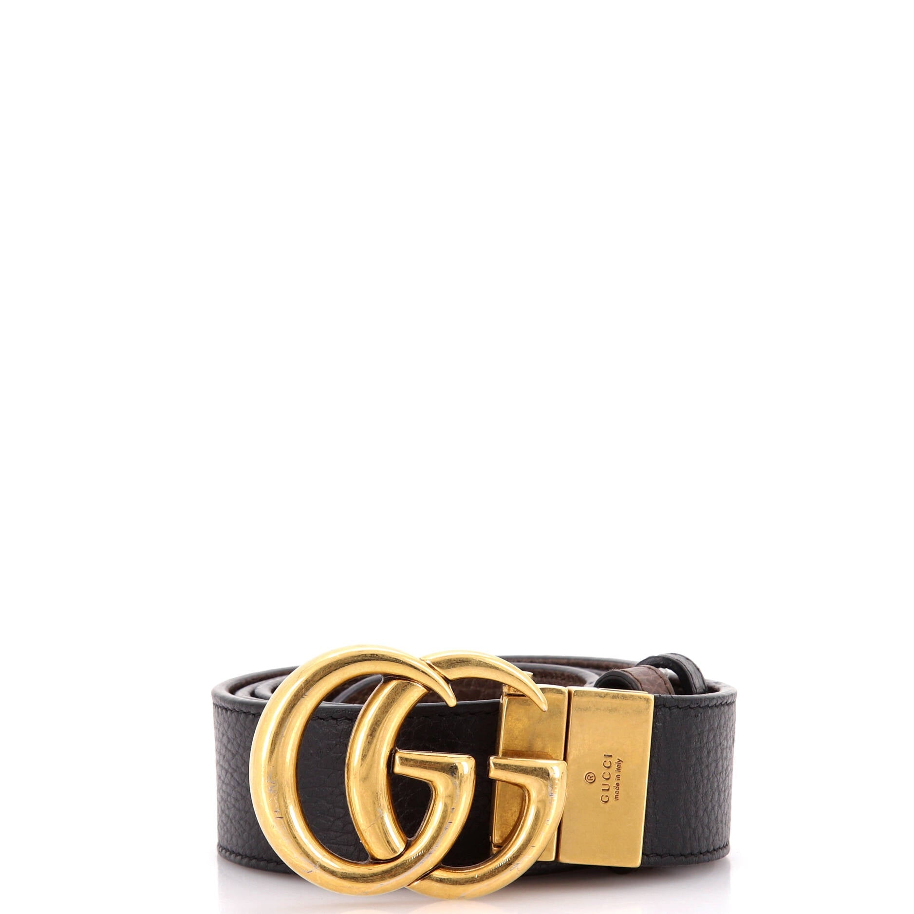 2860 GG Marmont Reversible Belt Leather Wide 120