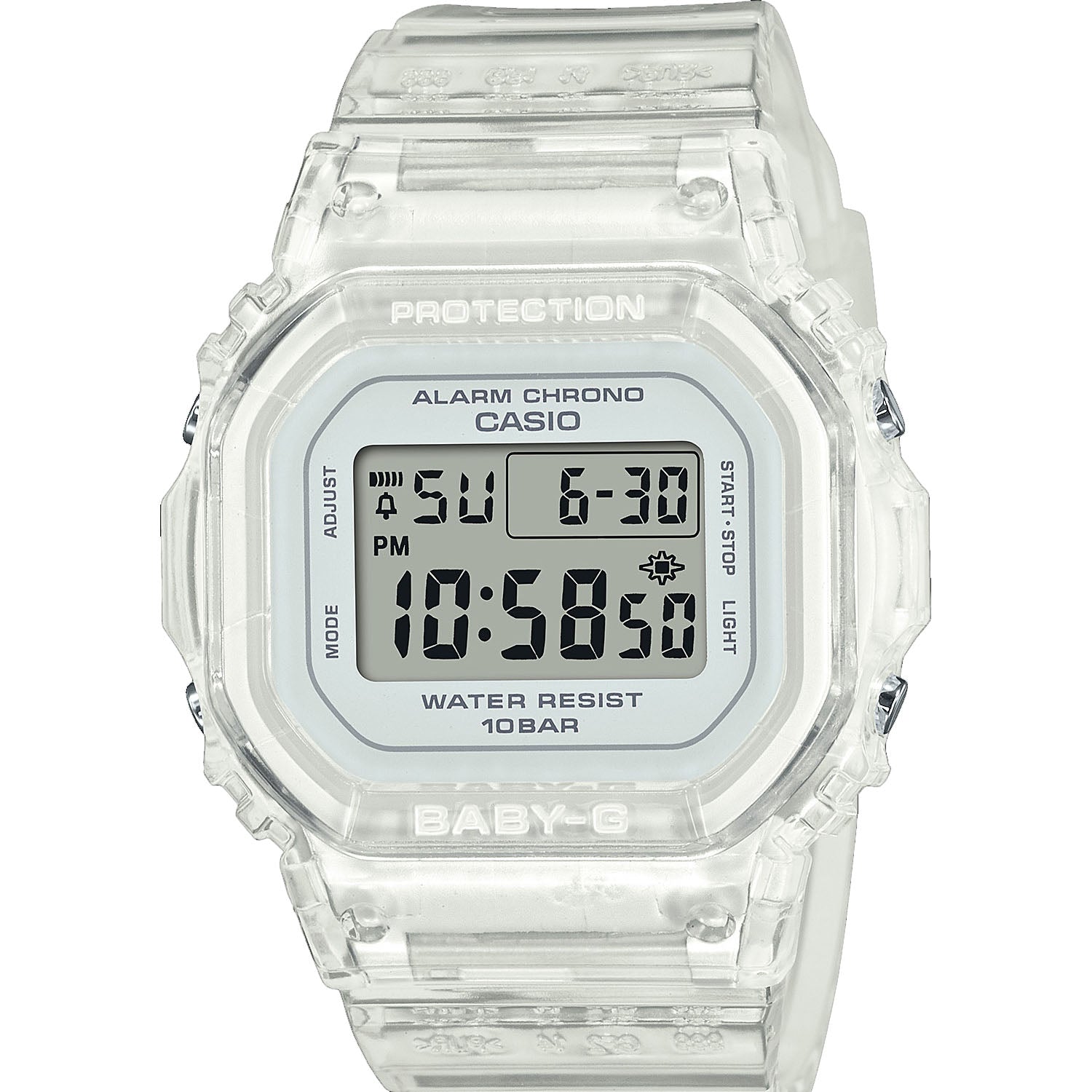 2355 Casio Men's Baby G Grey Dial Watch