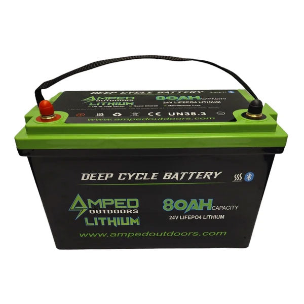 Amped Outdoors 24V 80Ah LiFePO4 Lithium Battery