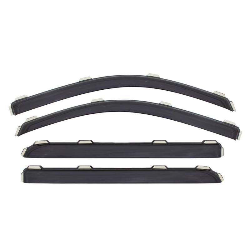 AVS 00 05 Dodge Neon Ventvisor In Channel Front & Rear Window Deflectors 4pc   Smoke