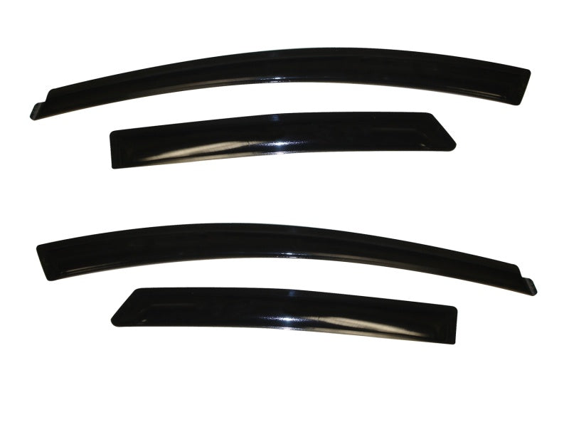 AVS 12 18 Ford Focus Ventvisor Outside Mount Window Deflectors 4pc   Smoke