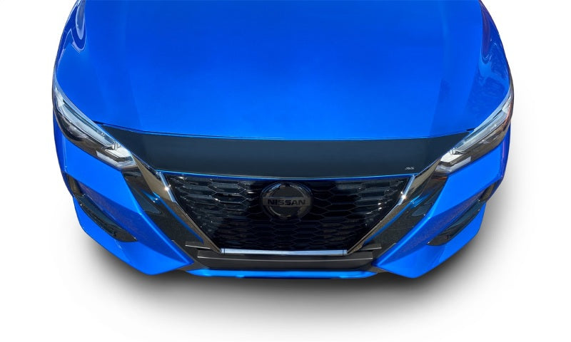 AVS 20 22 Nissan Sentra Aeroskin Low Profile Acrylic Hood Shield   Smoke