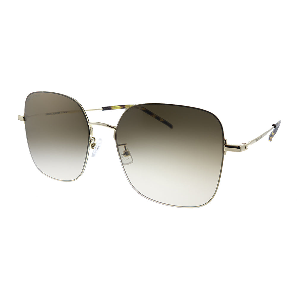 2103 Saint Laurent  SL 410 WIRE 001 Womens Square Sunglasses