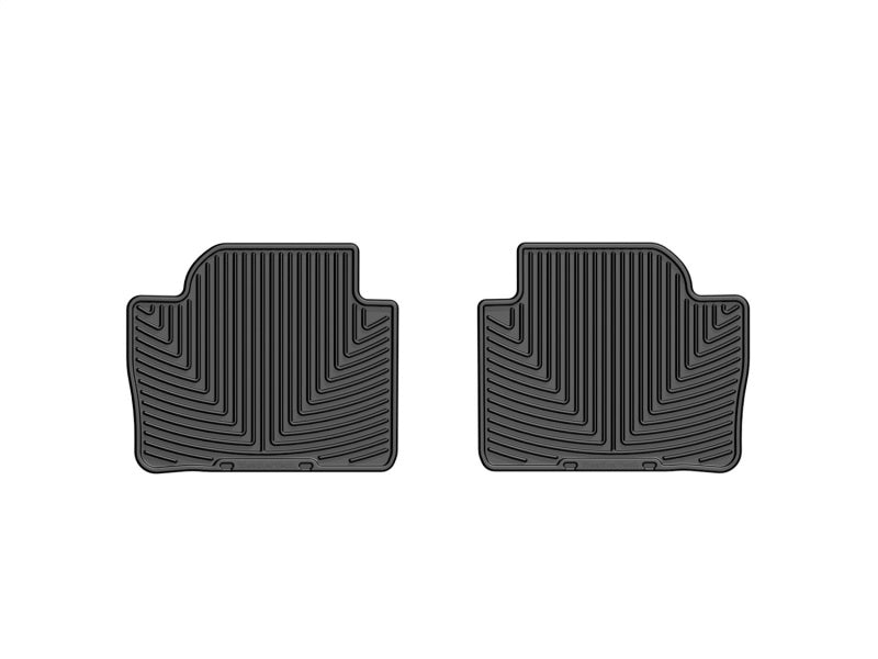 WeatherTech 12+ BMW 3 Series (F30) Rear Rubber Mats   Black