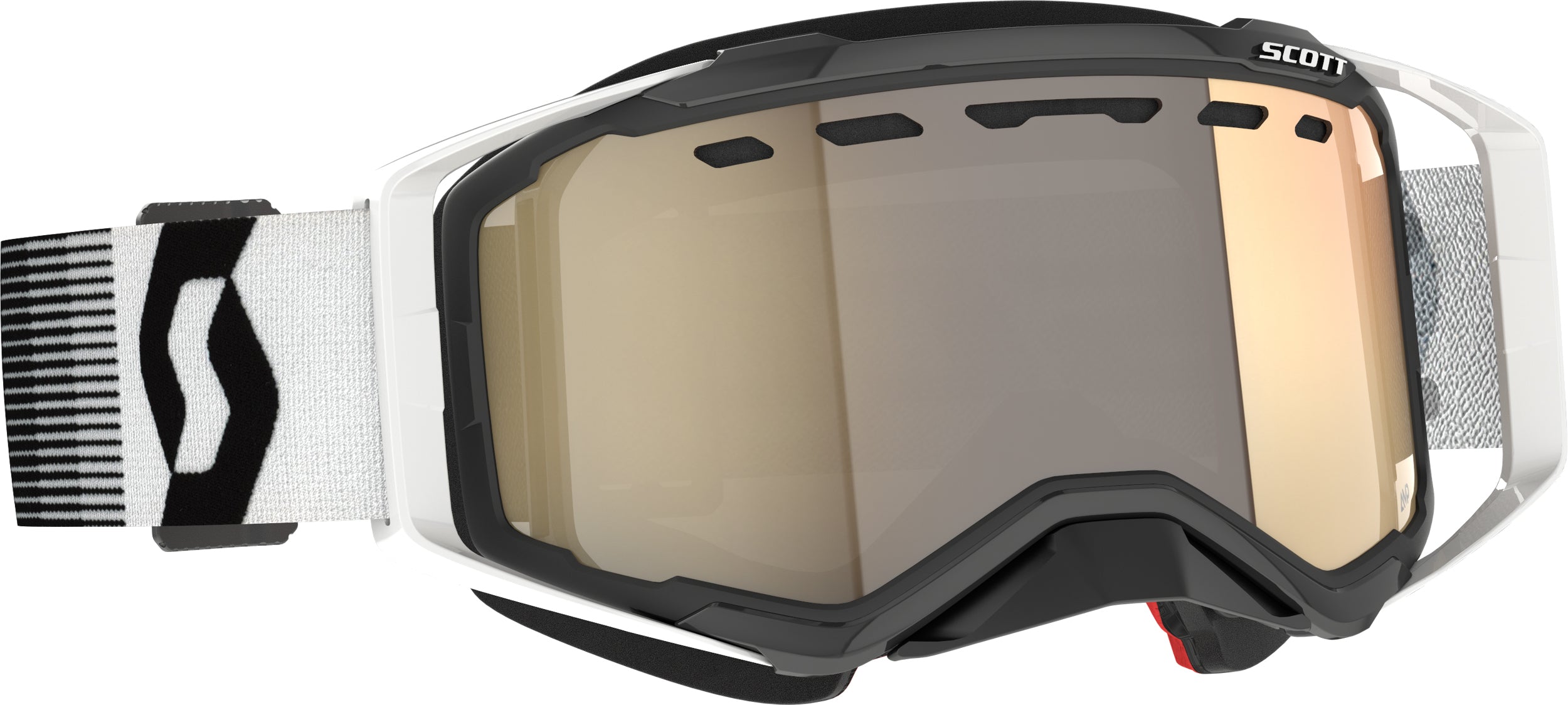 Scott Prospect Snwcrss Ls Goggle 278603 7702245 Prem Blk/White Bronze Chrome