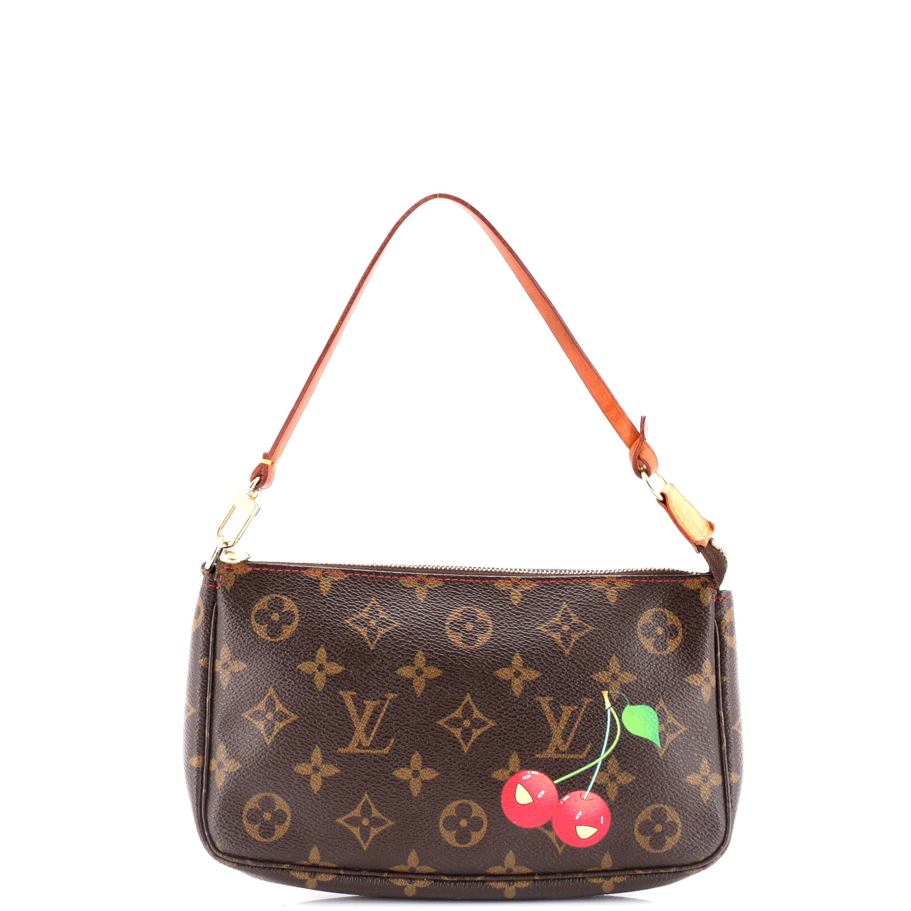 2860 Pochette Accessoires Limited Edition Monogram Cerises