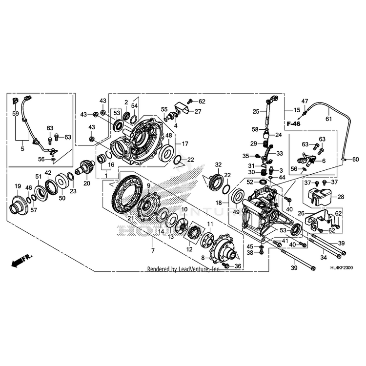 WEAVER POWERSPORTS Bolt, Engine Hanger (10X188) by Honda