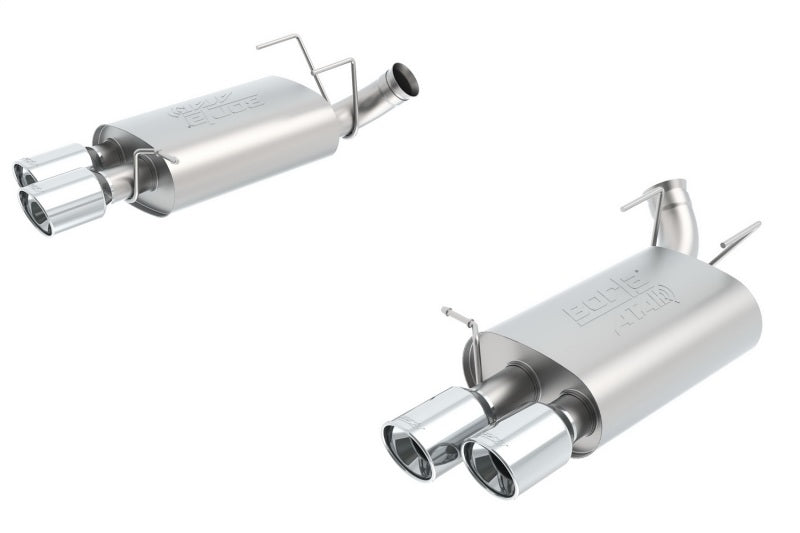 Borla 13 14 Mustang Shelby GT500 GT 5.8L V8 RWD Dual Split Rear Exit ATAK Exhaust Rear Section Only