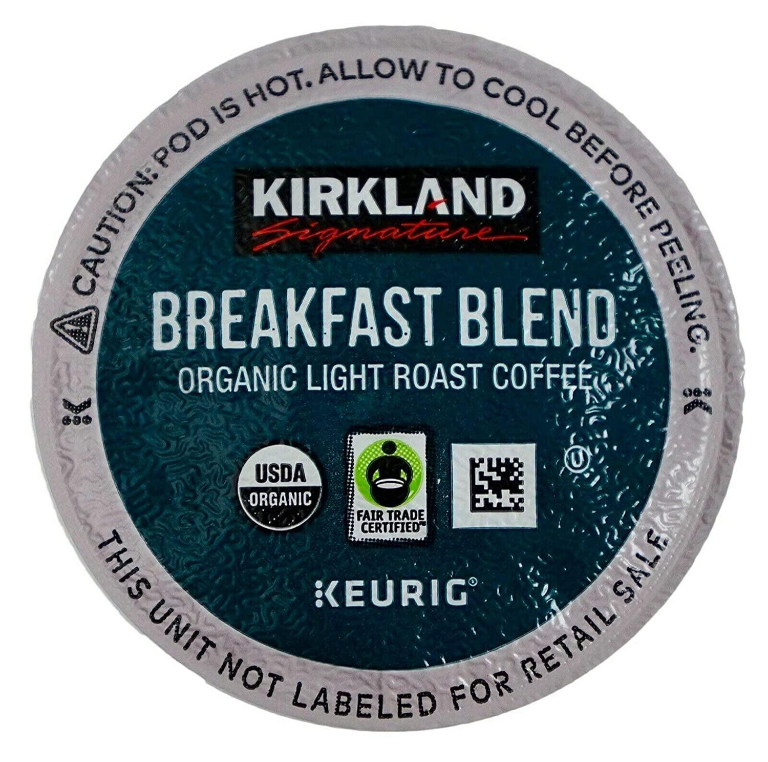 DEALWAKE Breakfast Blend Single Cup Coffee for Keurig K Cup Brewers, 50 Count