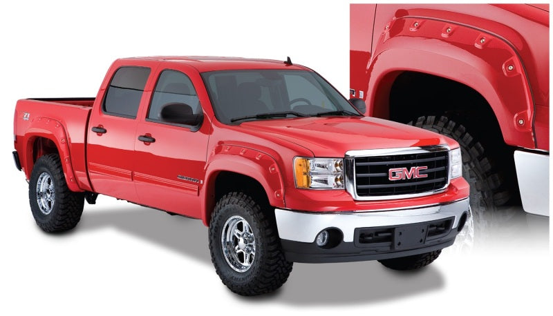 Bushwacker 07 13 GMC Sierra 1500 Boss Pocket Style Flares 2pc   Black