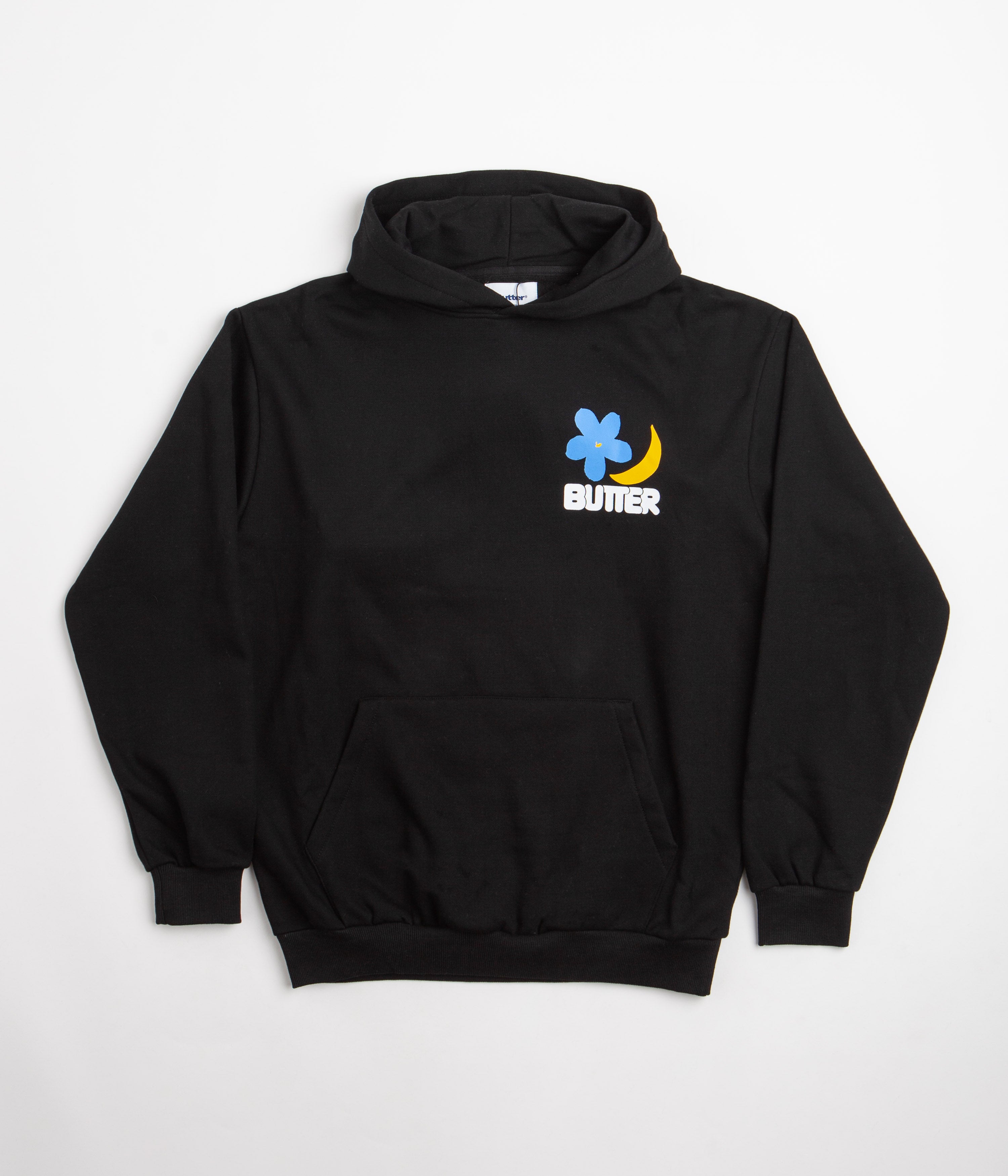 Butter Goods Simple Materials Hoodie   Black