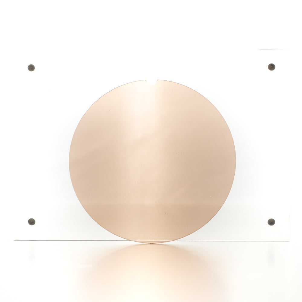 LENSADVIZOR Solid Tint lens   Light brown 50%