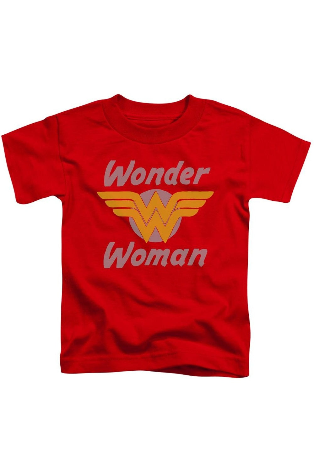 2712 DC Comics Wonder Woman Wings Short Sleeve Juvenile Tee   T Shirt