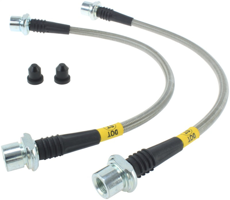 StopTech 08 12 Toyota Sequoia/07 12 Tundra Front Stainless Steel Brake Lines