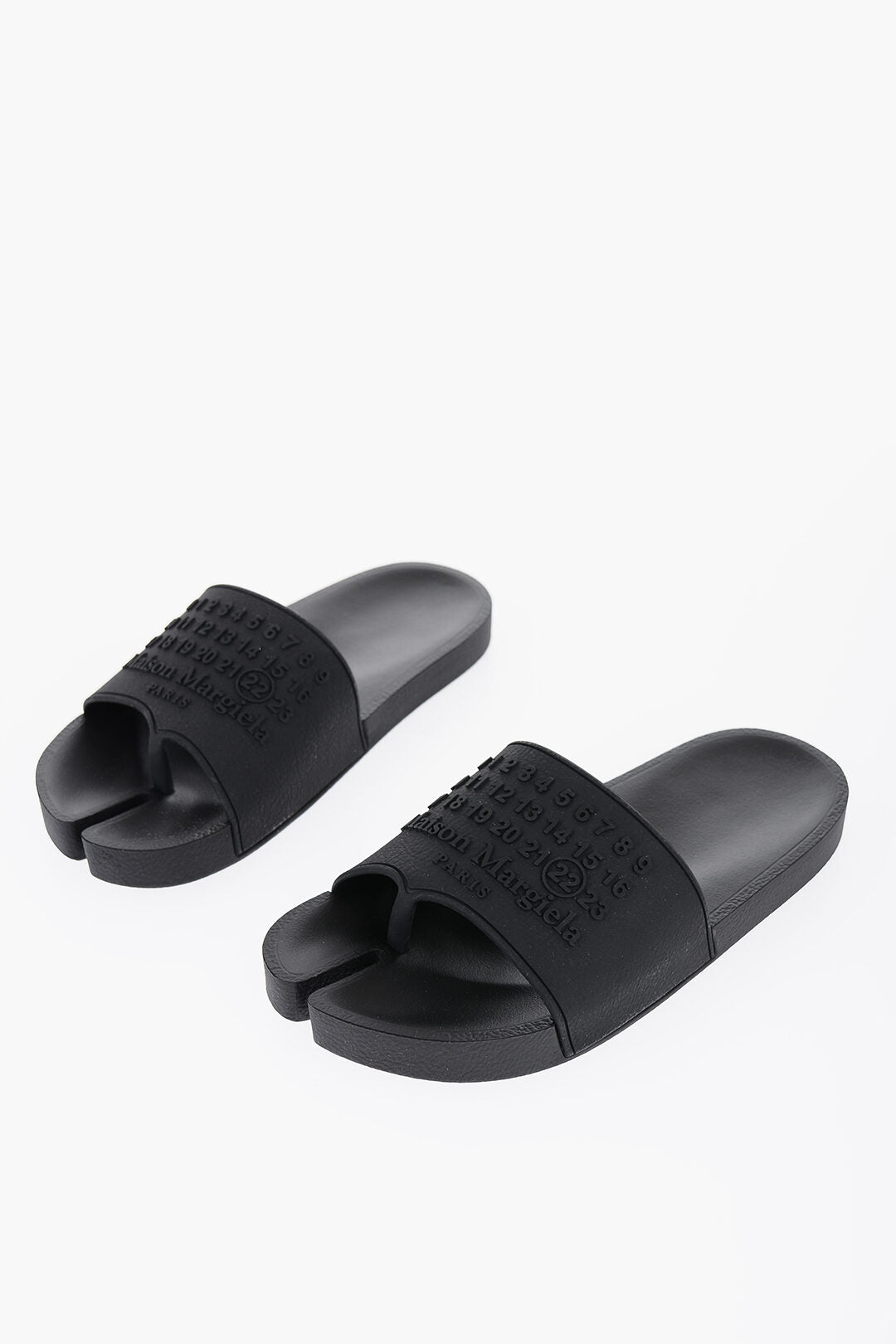 2613 Maison Margiela Logoed Tabi Slides