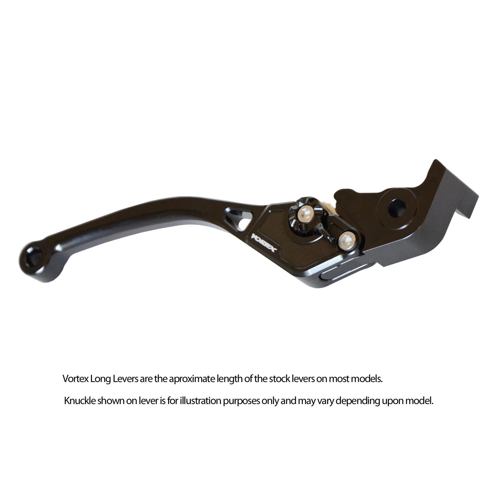 Vortex Black V3 2.0 Long Brake Lever   LVB190