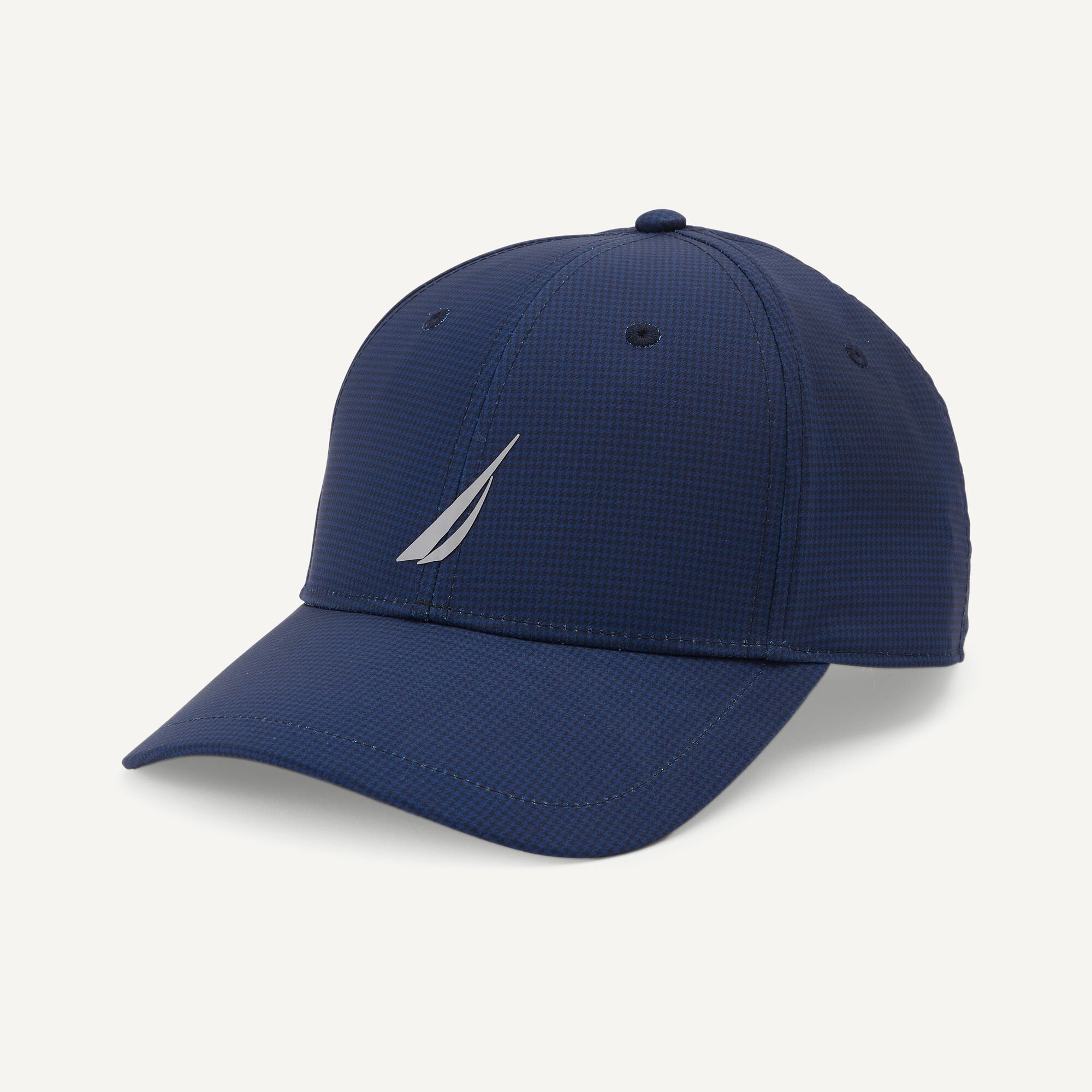 2043 Nautica Mens Navtech Houndstooth Cap
