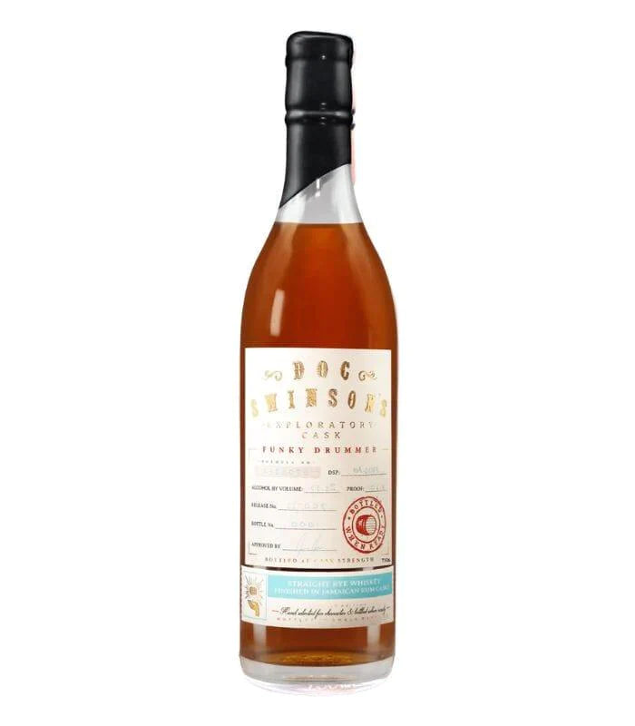 Doc Swinson's Exploratory Cask Funky Drummer Straight Rye Whiskey Finished in Jamaican Rum Casks  750mL