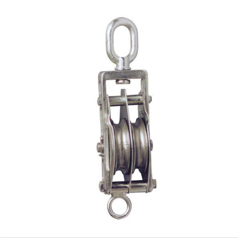 CASSELL MARINE Double Trawl Blocks   Stainless Steel