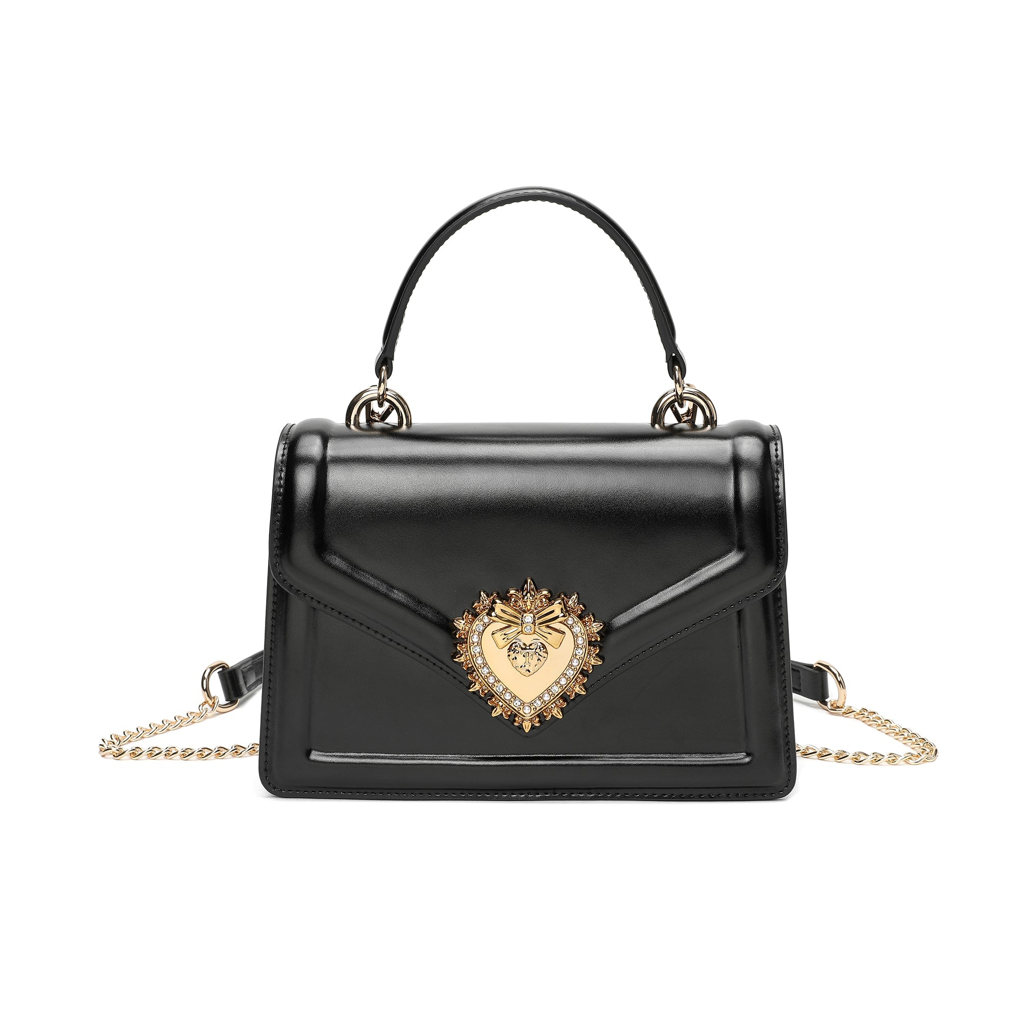 2495 Tiffany & Fred Top Handle Smooth leather Satchel Shoulder bag