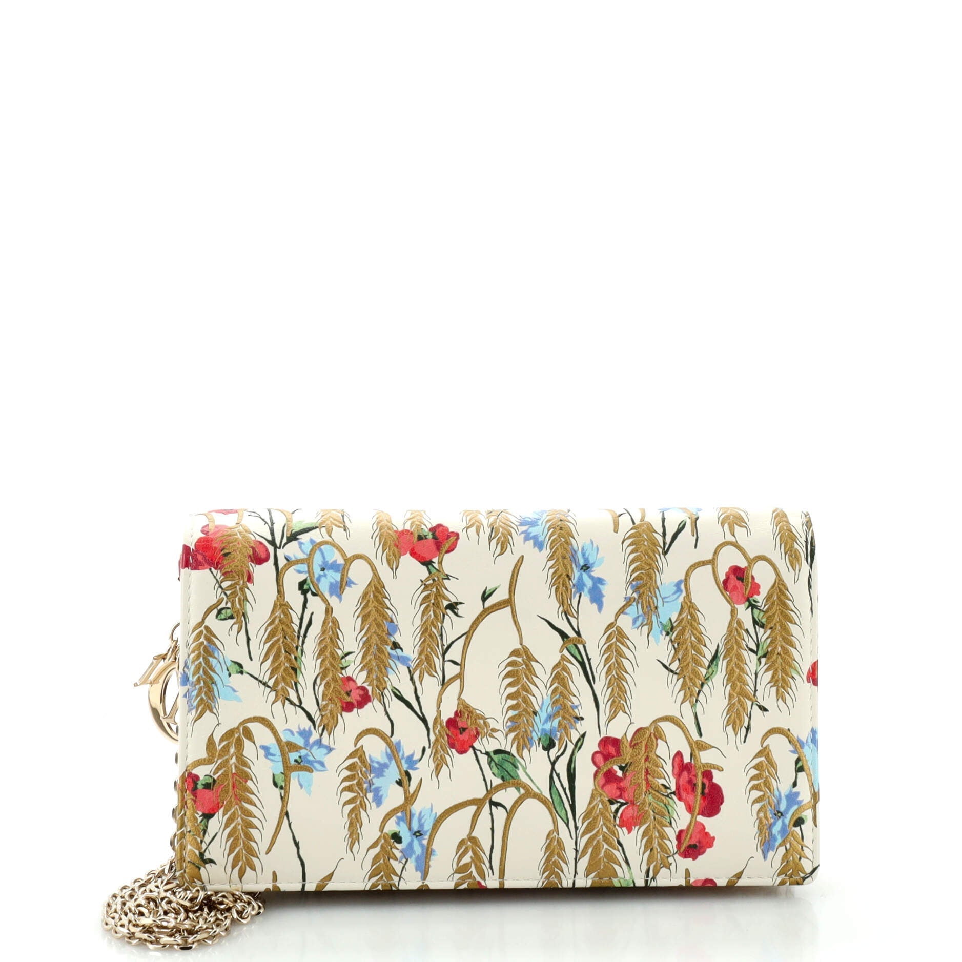 2860 Lady Dior Wallet on Chain Pouch Printed Leather