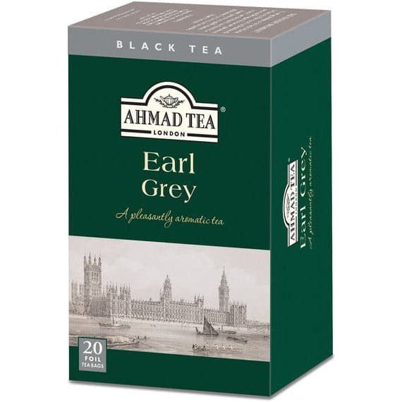 SHOPGALIL Earl Grey   Black Tea   20' Tea Bags   Ahmad Tea