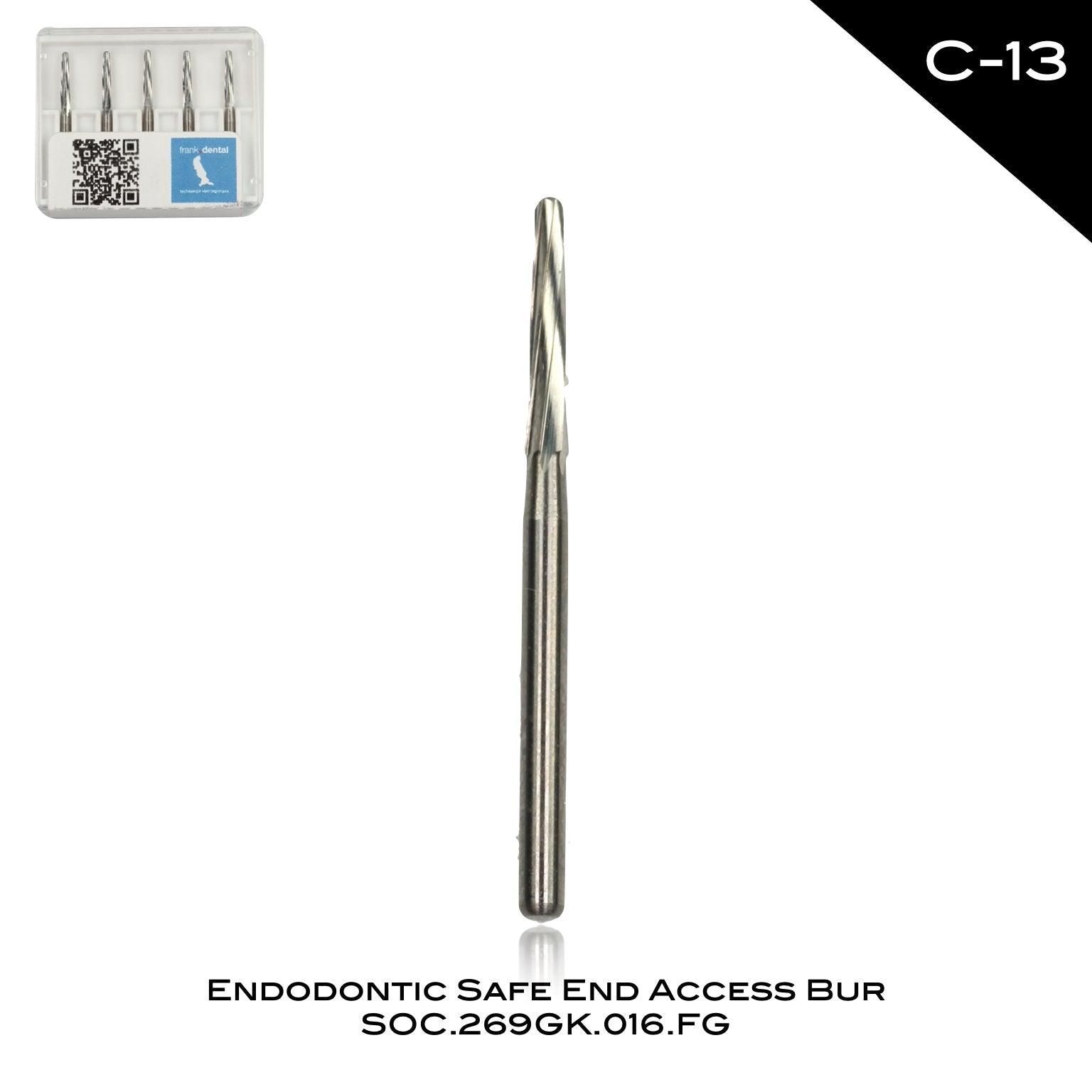 FRANK DENTAL Endodontic Safe End Access Bur C 13