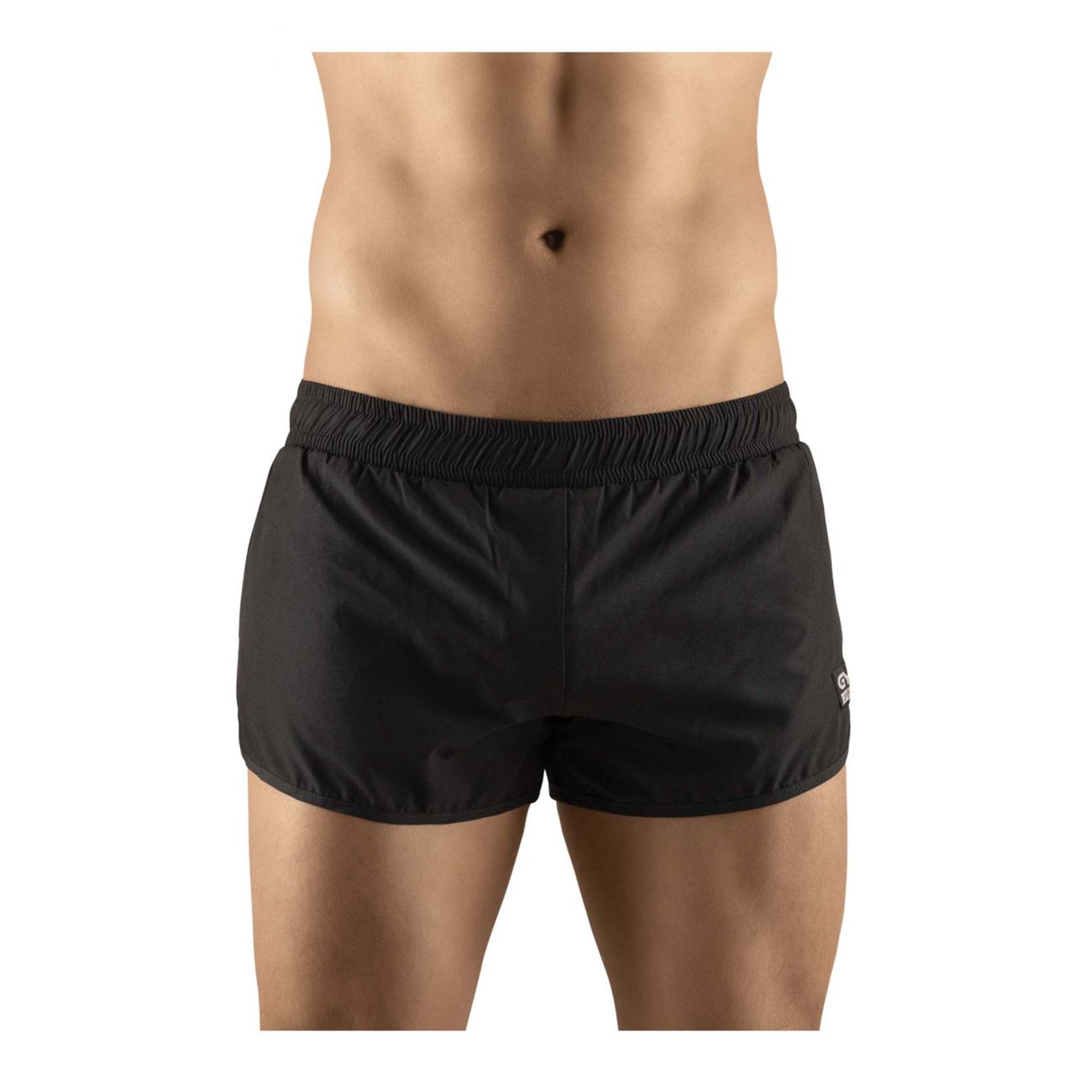 ErgoWear Gym Shorts With Inner Brief Feel Bikini Swim Short Black 1064 84