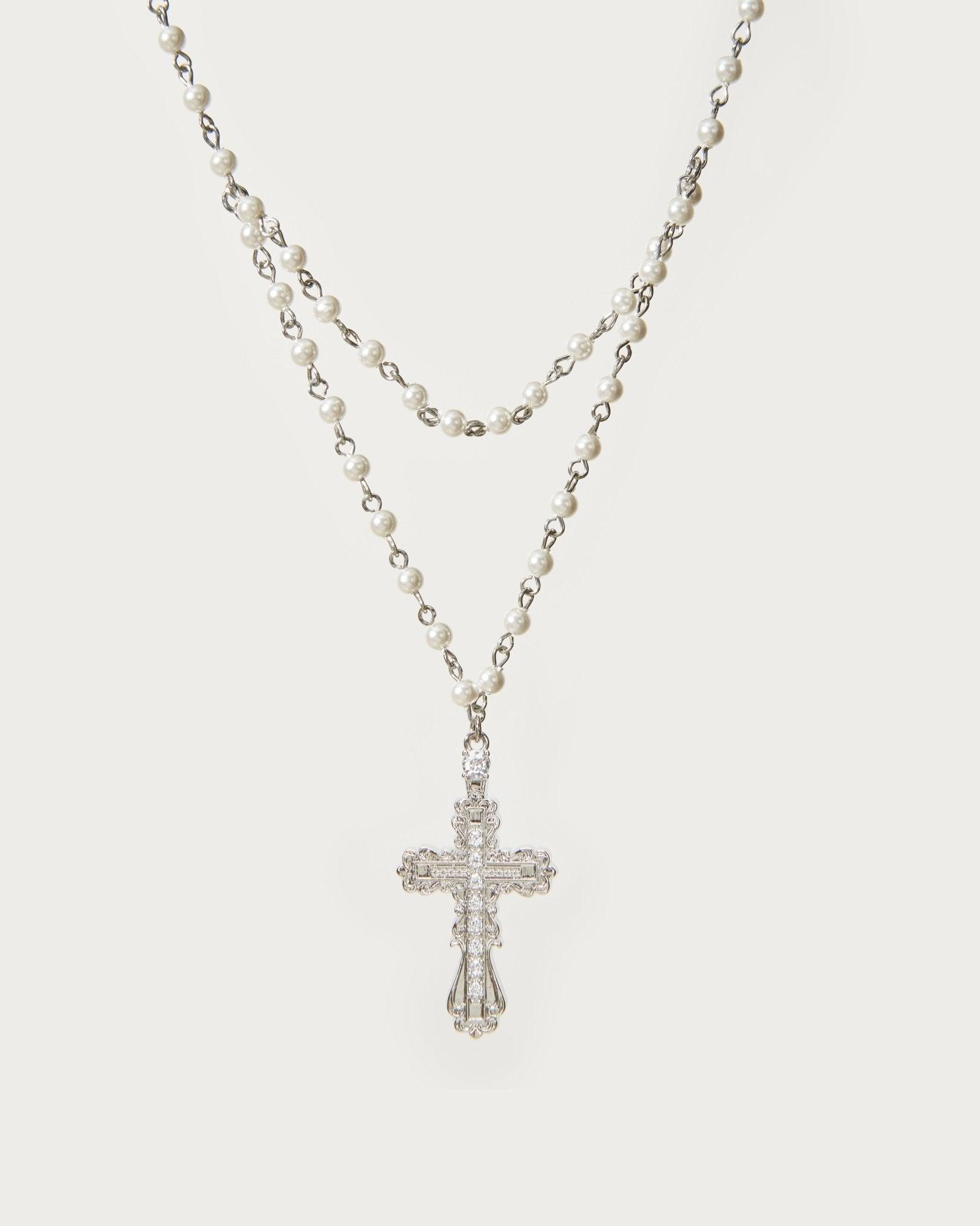 EN ROUTE JEWELRY Everette Cross Necklace