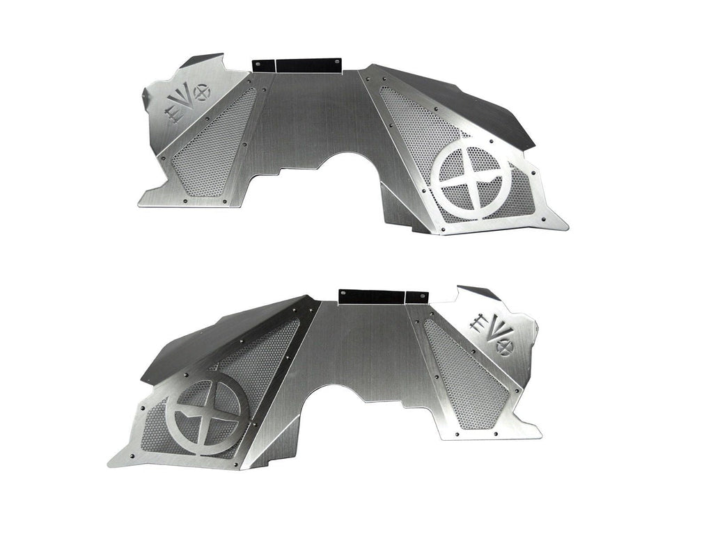 EVO MFG Front Vented Inner Fenders For JK/JKU Coil Spring Suspensions