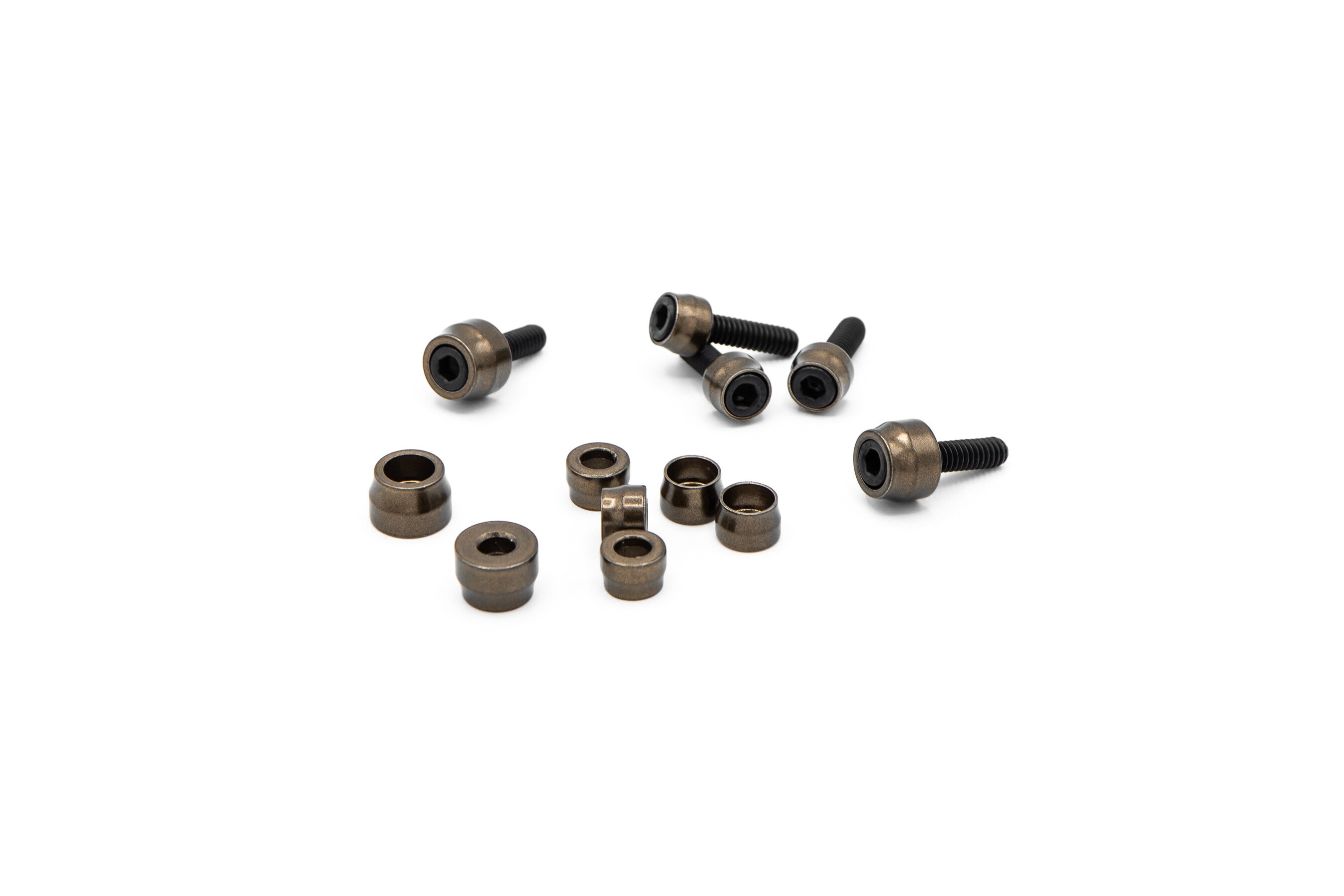 SANTORO FABWORX CHACHO BOLT KIT BRONZE M8 ENG TRANS PRIM BLK