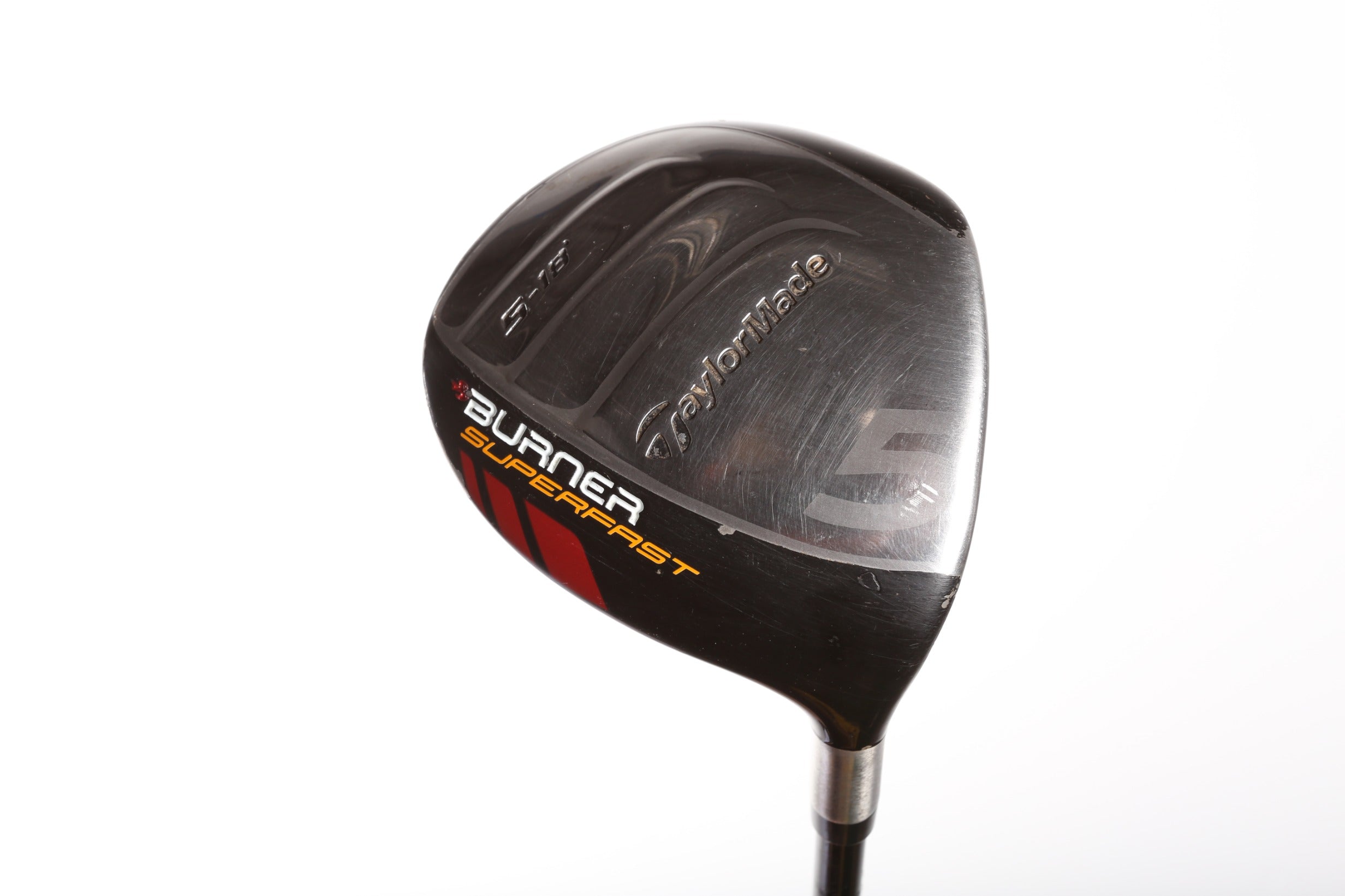 Used TaylorMade Burner SuperFast 5 Wood   Right Handed   18 Degrees   Seniors Flex