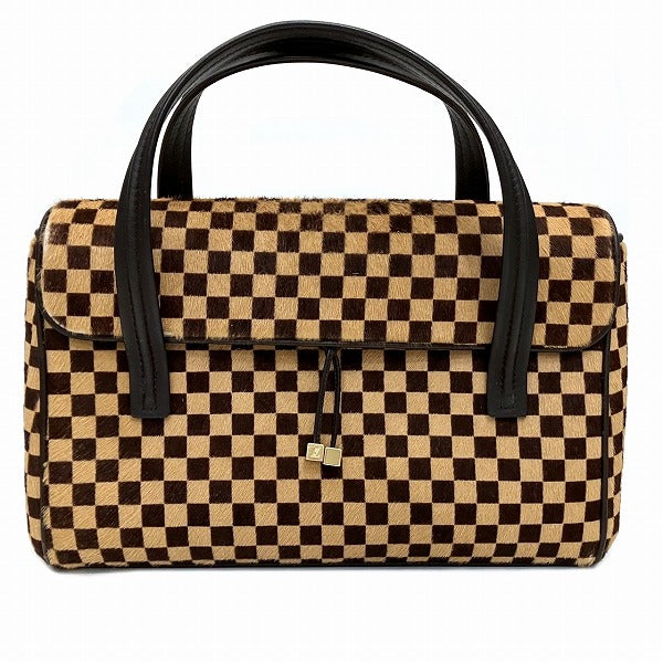 2604 Louis Vuitton Damier Sauvage Lion Handbag