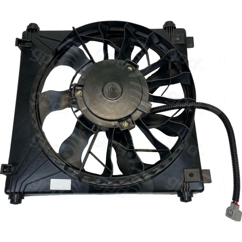 IMC Tesla Model S Condenser Cooling Fan Assembly, Left, 2012 2020