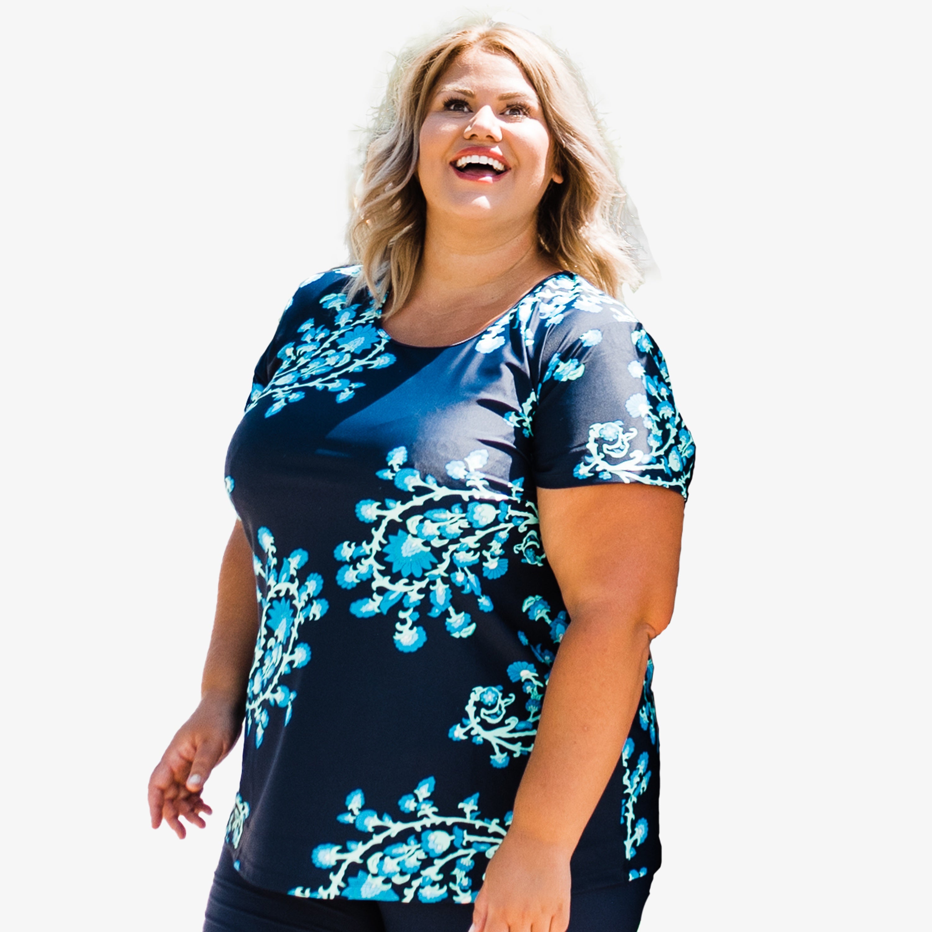 2759 Women's Plus Anna Longer Length Swim Tunic