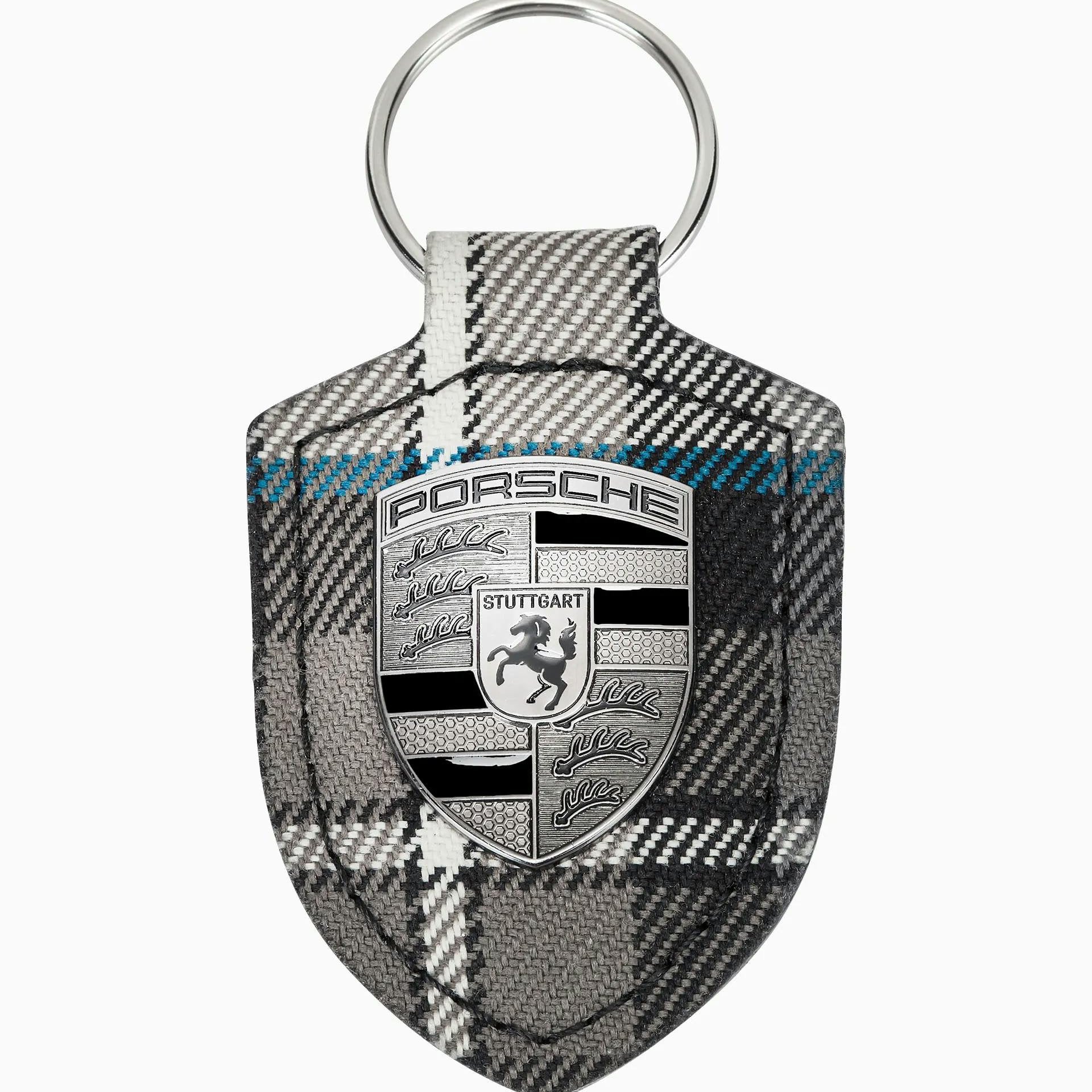 Porsche Turbonite Crest Keychain   50 Years of 911 Turbo