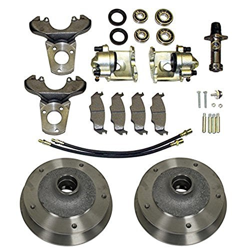 EMPI INC Empi 5x205 Zero Offset Front Disc Brake Kit for 1954 65 Beetle Ghia 22 2880 0