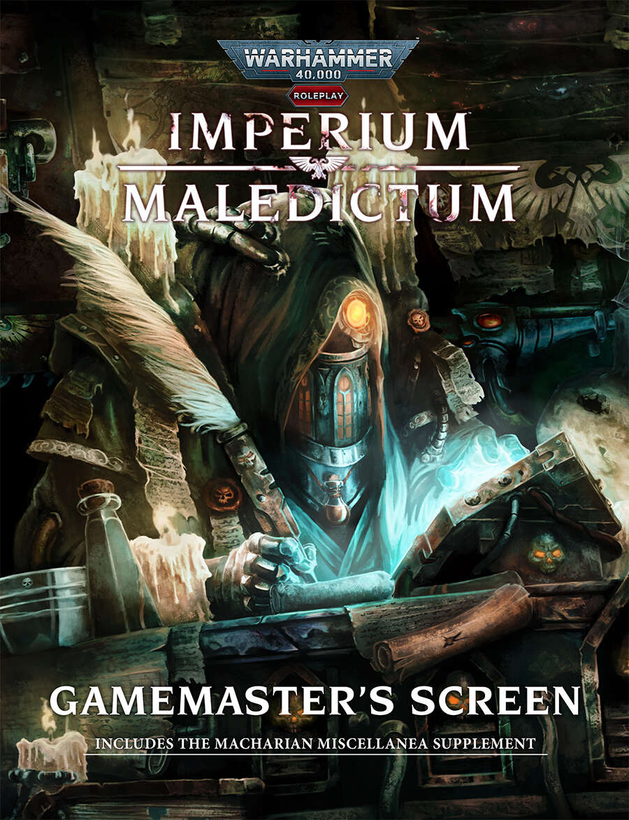 THE DRAGONS TROVE Warhammer 40K: Imperium Maledictum Gamemaster's Screen