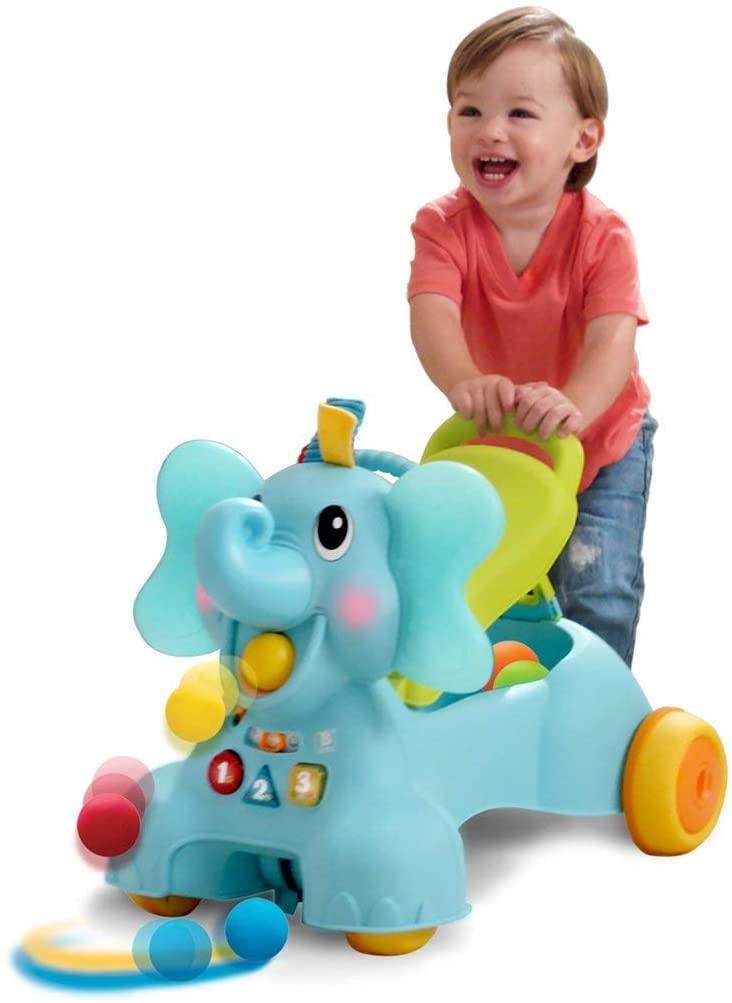 Infantino 3 in 1 Sit, Walk & Ride Elephant