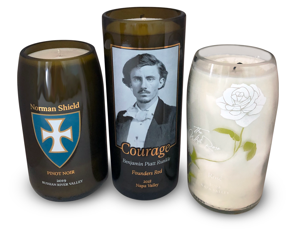 SIGMA CHI   IN HOC Candle 3 Pack
