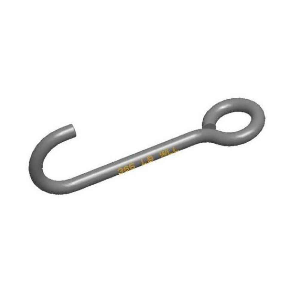 M&W MACHINE Alloy 3/4" x 12" J Hook Lifting Hook   Style B