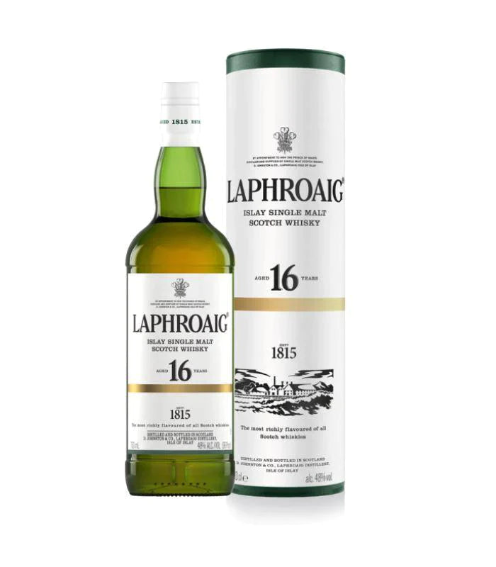 Laphroaig 16 Year Old Cask Strength Scotch Whisky 750mL