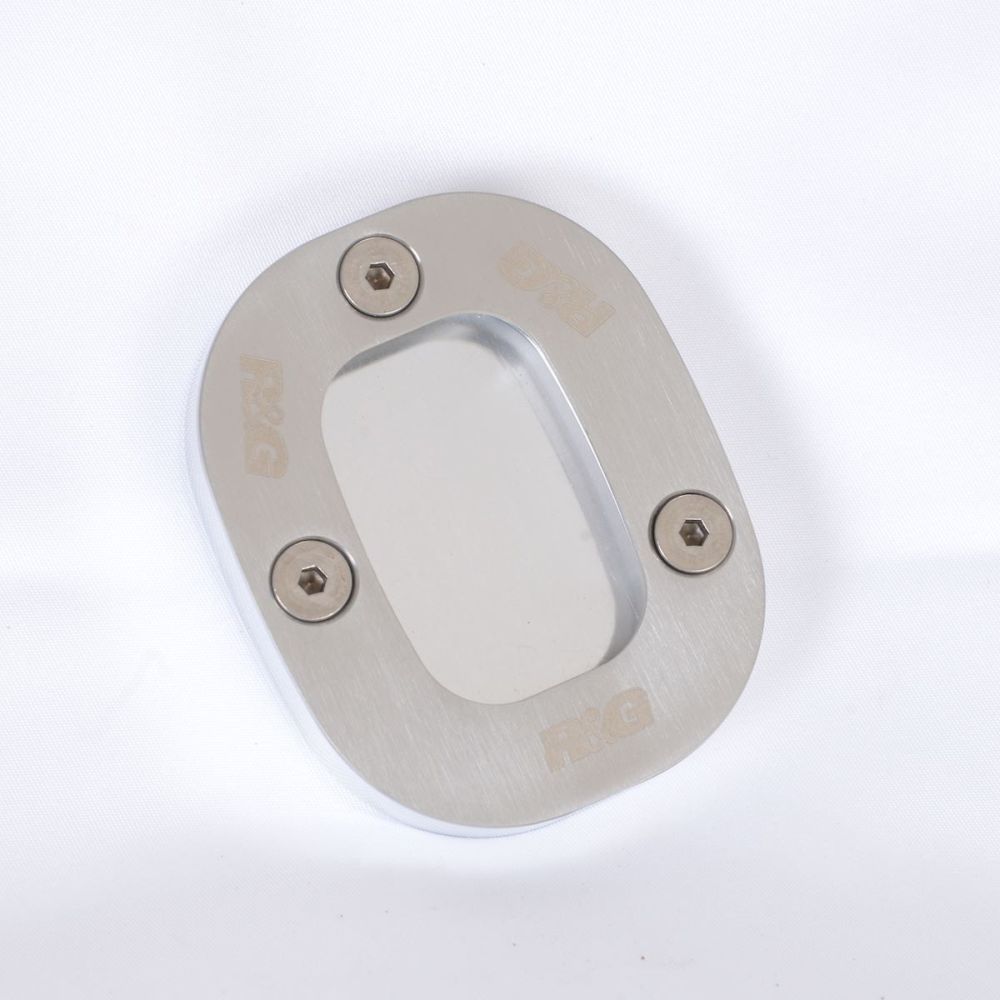 R&G Racing Silver Kickstand Shoe For 2006 2009 Honda CBF1000 ABS PKS0030SI