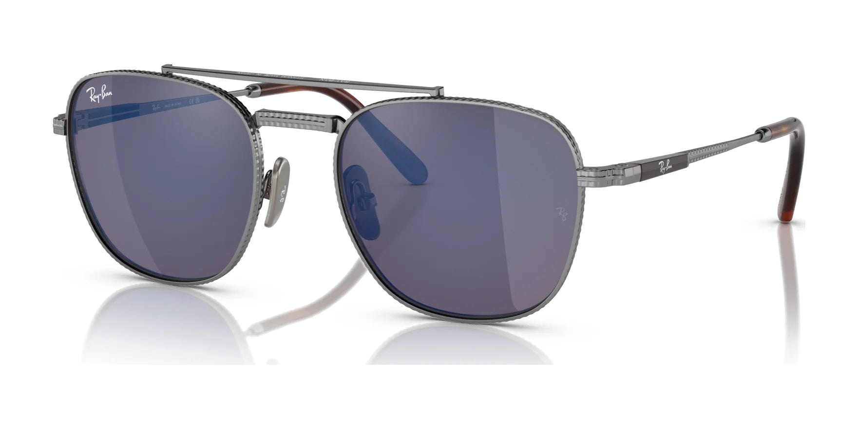 Ray Ban FRANK II TITANIUM RB8258 Sunglasses